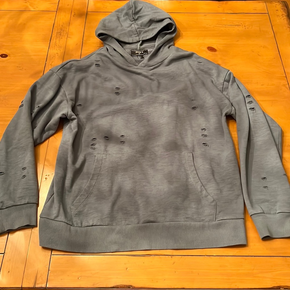 Mens “Forever 21” hooded sweatshirt - size large